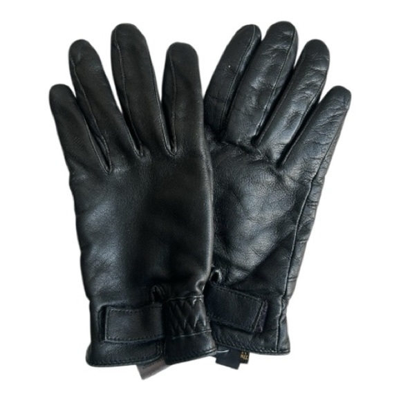 Wilsons Leather Thinsulate Thermal Insulation Women’s Black Adjustable Gloves M - Picture 1 of 12